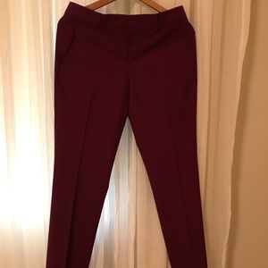 Lined trousers